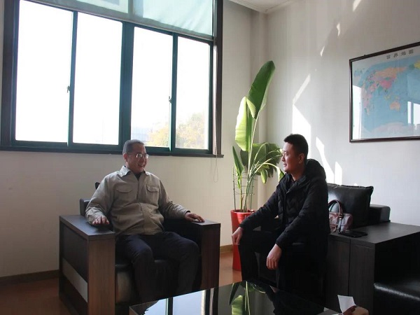 久杨焊接总经理接受常州市制造业公共服务平台深入南京访谈
