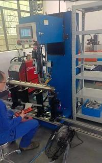 又一台南京相贯线焊机安装调试完成，顺利交付客户！